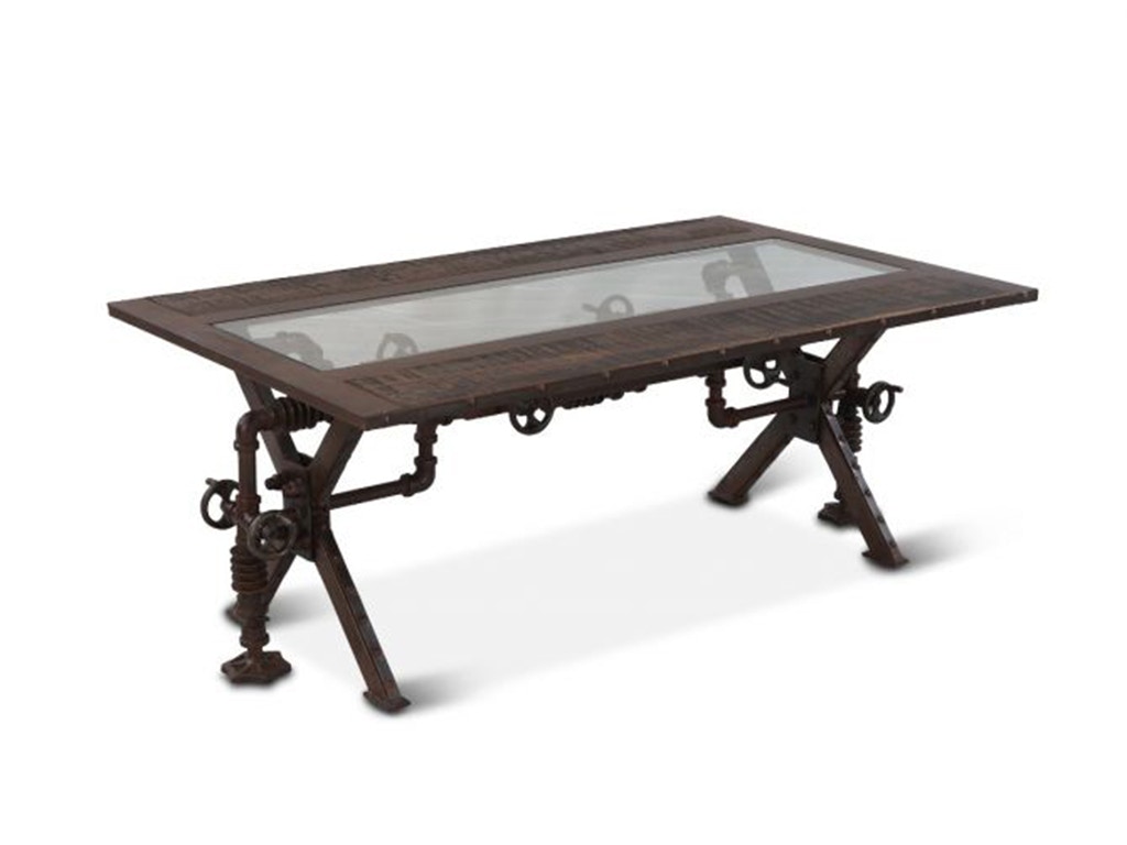 Home Trends & Design Casual Dining Steampunk 48 Coffee Table FSP